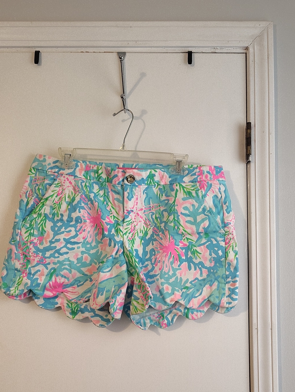 Lilly Pulitzer Buttercup Shorts in Pink & Aqua